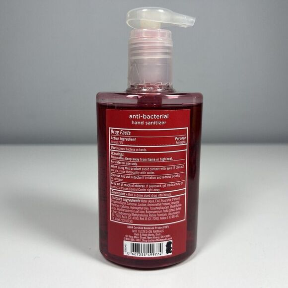 Bath & Body Works WINTER CANDY APPLE  SANITIZER Pump 7.6 fl oz - Picture 2 of 2